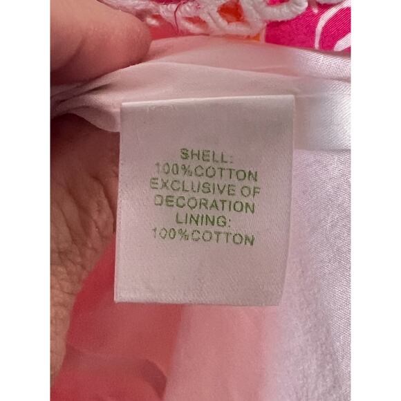 Lilly Pulitzer Jubilee Catherine Bell Tropical Fish Print Slvless Lace Dress 0 - Picture 8 of 9